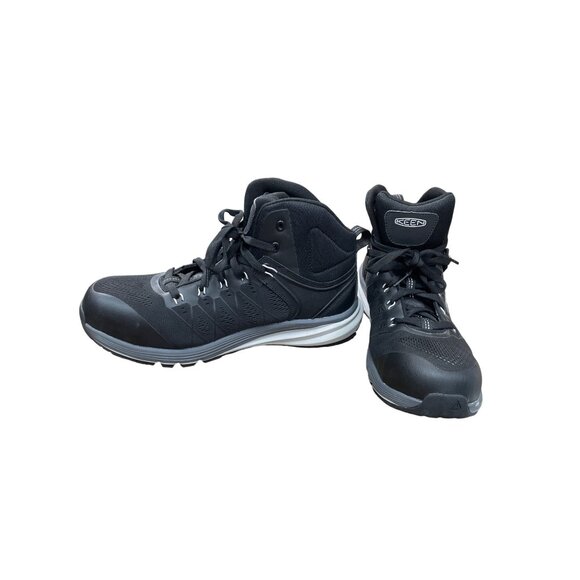 Keen Utility Mens black Carbon Fiber Toe Work Boots Size 11.5D SKU 9134 - Picture 2 of 13